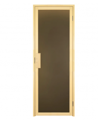 Дверь для сауны DS - Tesli DUO L 1900x700 ДВЕРИ ДЛЯ САУНЫ