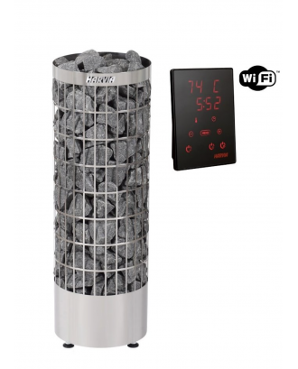 Электрическая каменка для сауны Harvia Cilindro PC70XW, 6,8 кВт, с блоком управления Xenio с WiFi ЭЛЕКТРИЧЕСКИЕ КАМЕНКИ ДЛЯ САУН