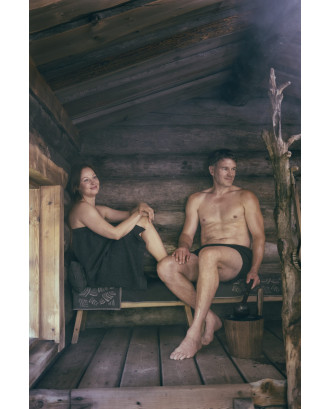 Ведро для сауны RENTO Bamboo Duo Dark АКСЕССУАРЫ ДЛЯ САУНЫ