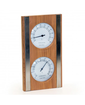 Термометр - Гигрометр Сауна Вертикальный Sauflex Cedar