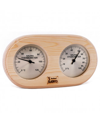 Термометр SAWO - Гигрометр 222-THP Сосна