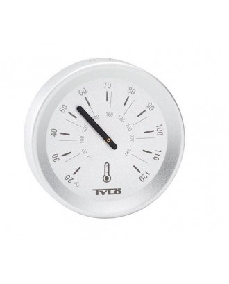 Термометр для сауны TYLÖHELO - BRILLIANT, серебристо-серый