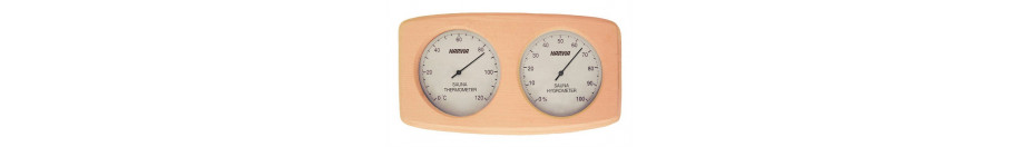 Термометры и гигрометры для сауны