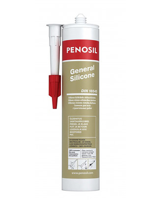 Penosil General Silicone, бесцветный, +200°c ЗДАНИЕ САУНЫ