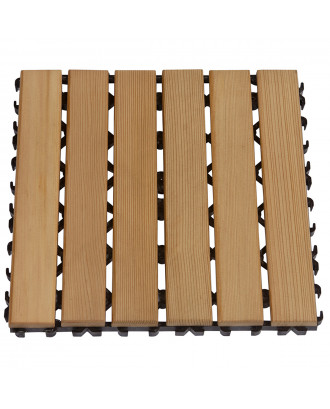 Блок деревянных напольных ковриков Sawo, кедр