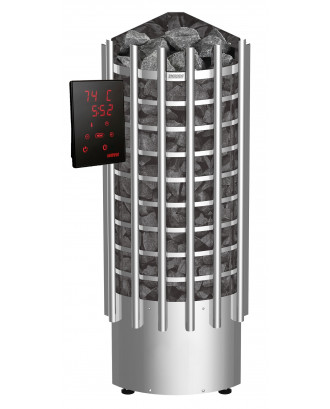 Электрическая каменка для сауны Harvia Glow Corner TRC70XE 6,8kW, с блоком управления ЭЛЕКТРИЧЕСКИЕ КАМЕНКИ ДЛЯ САУН