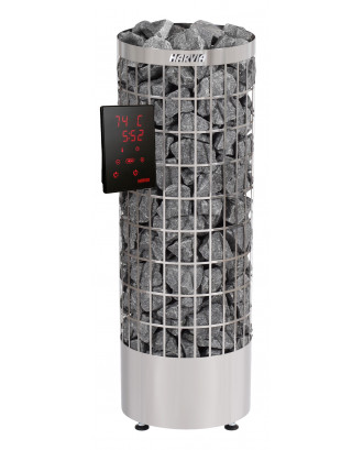 Электрическая каменка для сауны Harvia Cilindro PC70XE, 6,8 кВт, с блоком управления Xenio, (повреждена упаковка)