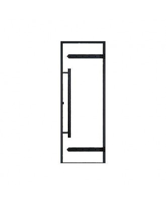 Стеклянные двери для сауны HARVIA Legend 8x21, прозрачные
