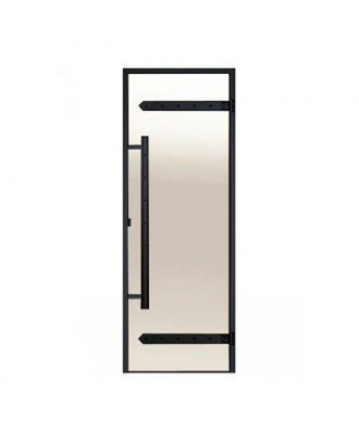 Стеклянные двери для сауны HARVIA Legend 7x19 Сатин