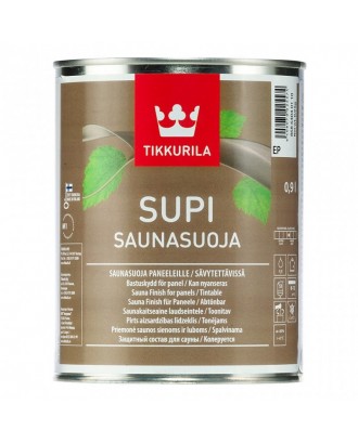 Отделка сауны для панелей Tikkurila Supi Saunasuoja