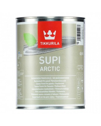 Отделка сауны для панелей Tikkurila Supi Artic