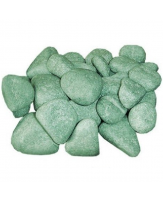 Камни для сауны из жадеита 10-15 см, 10 кг, полированные