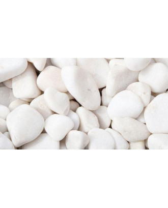 Белые круглые камни для сауны