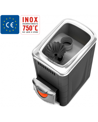 Банная печь ТМФ Ангара 2012 Inox антрацит, SSD,SFC,CSB (31904)