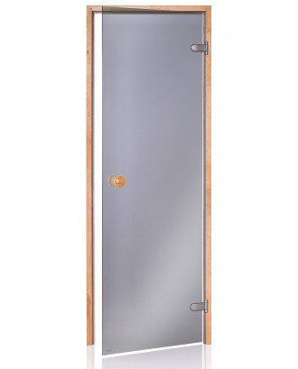 Дверь для сауны Ad Standart, Ольха, Серый 80x210см