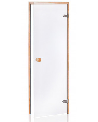 Дверь для сауны Ad Standard, ольха, прозрачная 70x190см ДВЕРИ ДЛЯ САУНЫ