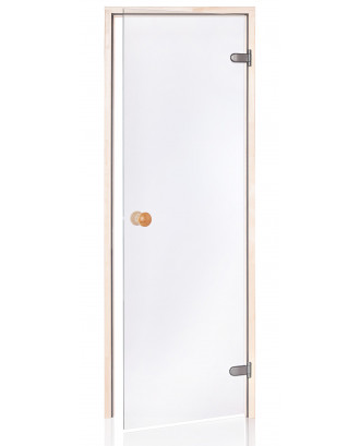 Дверь для сауны Ad Standart, осина, прозрачная 60x190см