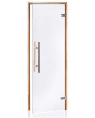 Дверь для сауны Ad Premium Light, ольха, прозрачная 70x190см