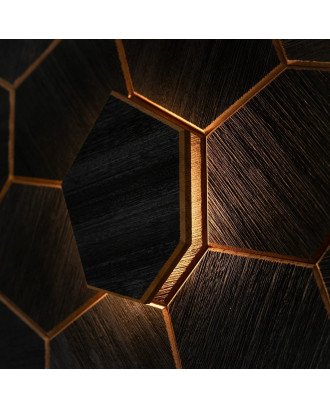 Декоративный элемент Royal Black Thermo, abachi, LED ОСВЕЩЕНИЕ САУНЫ И ХАММАМА